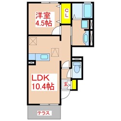 ＨａｒａｒａｎＣａｓｔｌｅの物件間取画像